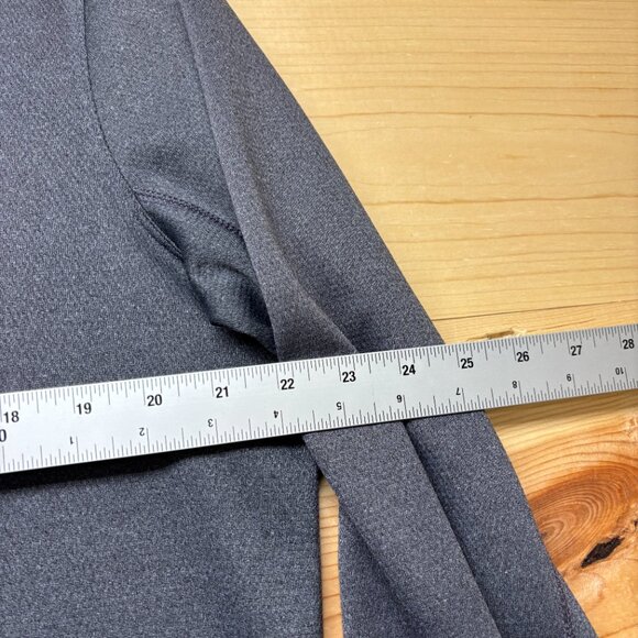 Minnesota Vikings Shirt Mens Large Gray Pullover 1/4 Zip Nike Dri Fit - Picture 6 of 12